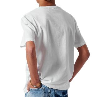 T-shirt Blanc Garçon Kaporal OWANE24B11-NAV vue 2