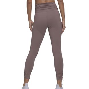 Legging Mauve Femme Adidas Yoga Studio vue 2