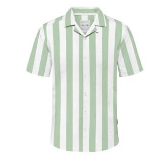 Chemise Verte/Blanche Homme Only & Sons Cantley vue 0