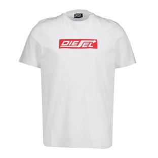 T-shirt Blanc Homme Diesel T-Just pas cher