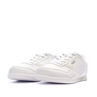 Zapatillas blancas para niño Puma Bella Donna ver 0