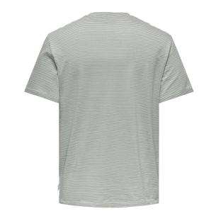 T-shirt Vert Homme Only & Sons Onsbale vue 2