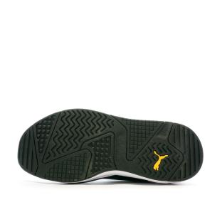 Baskets Blanche/Noir/Jaune Homme Puma X-ray 2 Square vue 0