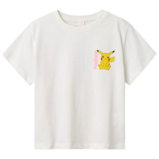 T-shirt Blanc Garçon Name it Pokemon Dyppi vue 0