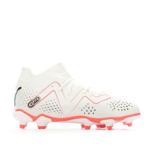Chaussures de Football Blanc/Rose Garçon PUMA Future Match vue 2