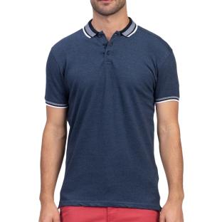 Polo marine homme Sunvalley Bohm pas cher