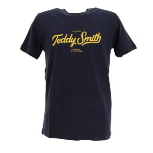 T-shirt Marine Homme Teddy Smith Janick pas cher