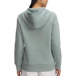Sweat à Capuche Vert Femme Under Armour Rival Fleece 1379500 vue 2