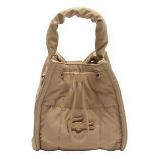 Sac à Main Beige Femme Lacoste Bucket vue 0