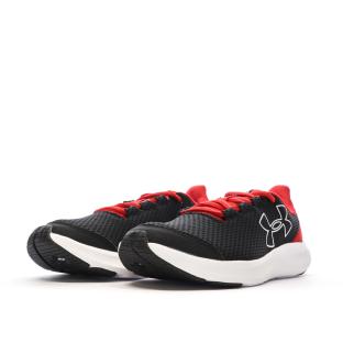 Baskets Garçon Noire/Rouge Garçon Under Armour Charged Pursuit vue 0