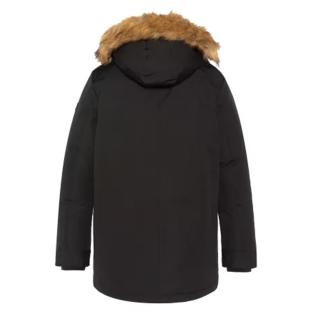 Parka Noir Homme Schott HONOUR vue 2