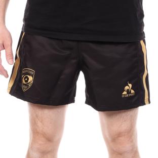 Montpellier Short de Rugby Noir/Doré Homme Le Coq Sportif Mhr vue 0