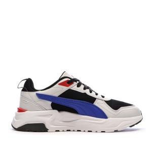 Baskets Noires/Blanches/Bleu Puma Homme Puma Trinity 2 vue 0