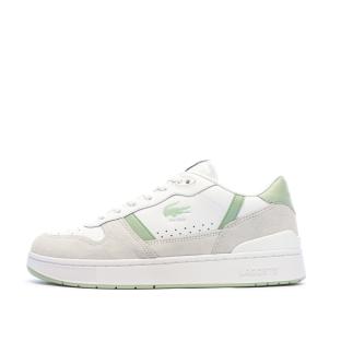 Baskets Blanc/Vert Homme Lacoste T-clip Set 125 vue 0