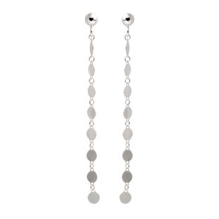 Boucles d'Oreilles Argent Clio Blue Paco pas cher