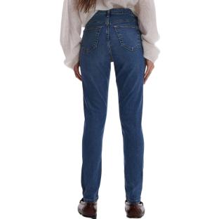 Jean Bleu Femme Topshop Jamie Hr Slim vue 2