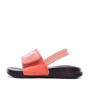 Sandales Rose/Corail Enfant Puma Popcat 20 vue 0