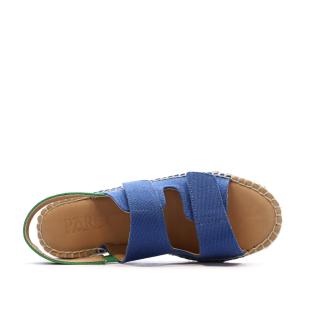 Sandales Bleu/Vertes Fille Pare Gabia Doris vue 0