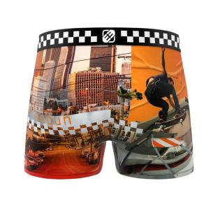 Boxer Noir Garçon Freegun Skate vue 0