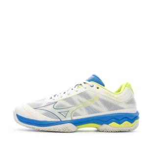Chaussures de Padel Blanches Homme Mizuno Wave Exceed Light pas cher