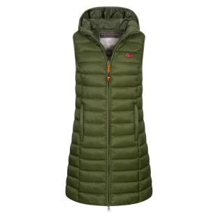 Doudoune sans manche Verte Femme Geographical Norway Vatikolor pas cher