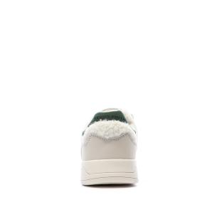 Baskets Ecru/Verte Femme Teddy Smith Sra C vue 0