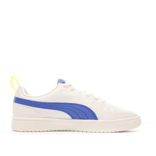 Baskets Blanches/Bleu Femme Puma Rickie vue 2