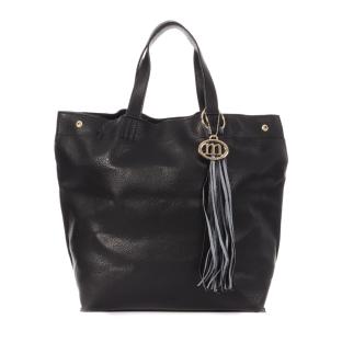 Sac à main Noir Femme Manoukian Hobochic pas cher