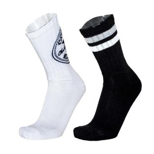 Chaussettes Noires/Blanches Homme Converse E1236H pas cher