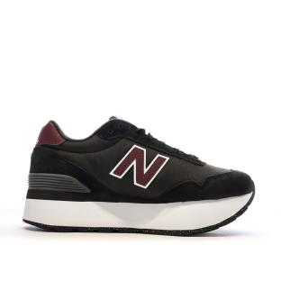 Baskets Noires/Prunes Femme New Balance 515 vue 2