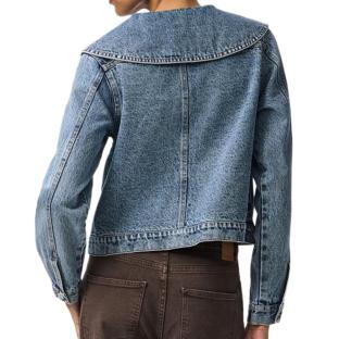 Veste Bleu Femme Pieces Pcally vue 0