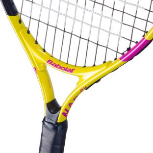 Raquette de Tennis Jaune/Orange Babolat Nadal Junior 19 vue 3