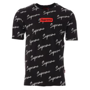 T-shirt Noir Homme Supreme Grip Many pas cher