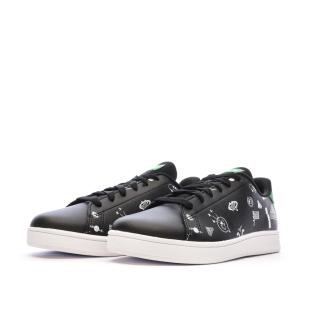 Baskets Noires Junior Adidas Advantage ID8407 vue 6