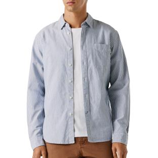 Chemise Bleu/Blanche Homme Pepe Jeans PM3091209 vue 0