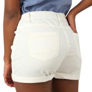 Short Blanc Femme Deeluxe Cerise vue 2
