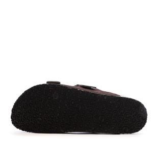 Braune Herrensandalen TBS Mule Cow Split Suede Quatar Ansicht 0