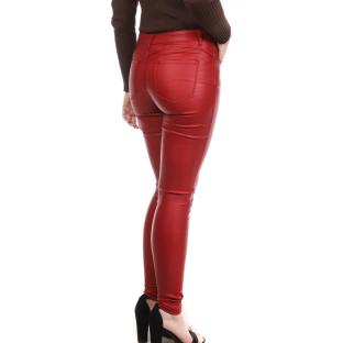 Pantalon skinny enduit Rouge Monday Premium vue 2