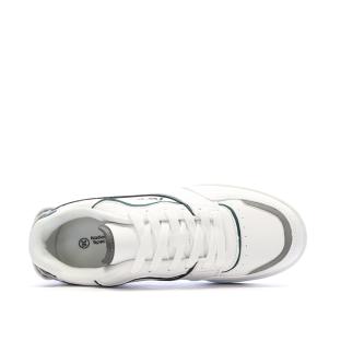 Baskets Blanc/Vert Garçon Nasa Jabalem vue 0