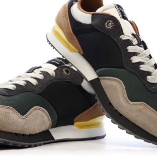 Baskets Vert/Taupe Homme Pepe Jeans London Brand vue 7