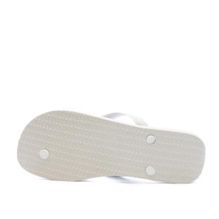 Tongs Blanche Homme Havaianas Aloha vue 3