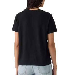 T-shirt Noir Femme Levi's Perfect vue 0