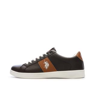 Baskets Marrons/Camel Homme US Polo ASSN vue 0