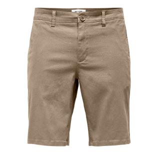 Short Chino Beige Homme ONLY & SONS 22026607 pas cher