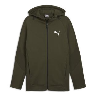 Sweat Zippé Kaki Homme Puma Evostripe 681700 pas cher
