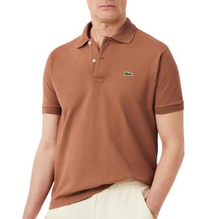 Polo Marron Homme Lacoste Polo L.12.12 Classic vue 0