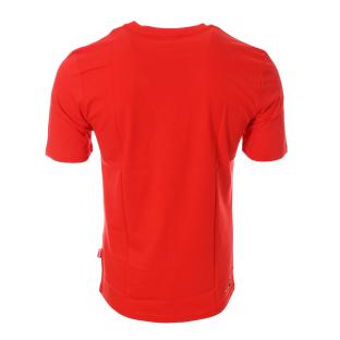 T-shirt Rouge Homme Supreme Grip Gun vue 2