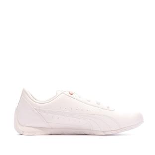 Baskets Blanche Homme Puma Ferrari Neo Rosso Corsa vue 2