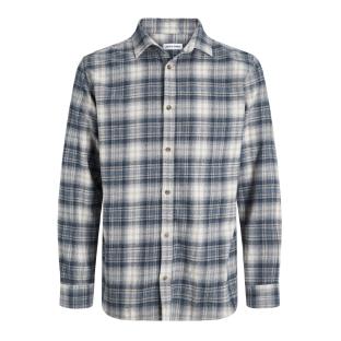 Chemise Bleu à Carreaux Garçon Jack & Jones Shua vue 0