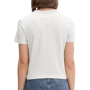 T-Shirt Gris Femme Tommy Hilfiger DW0DW21533 vue 0